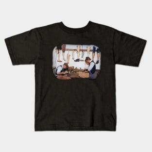 Vintage O&P Shop Kids T-Shirt